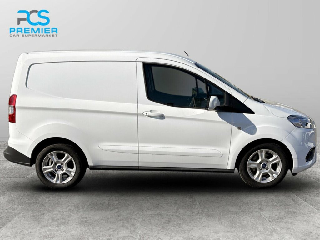 Ford Transit Courier Ecoboost Limited YS21OKU White #4