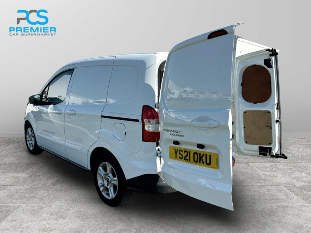 Ford Transit Courier Ecoboost Limited YS21OKU White #6