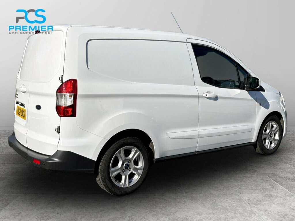 Ford Transit Courier Ecoboost Limited YS21OKU White #6