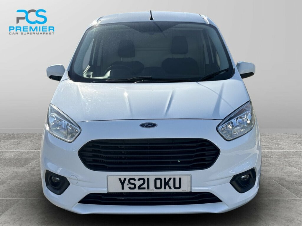 Ford Transit Courier Ecoboost Limited YS21OKU White #2