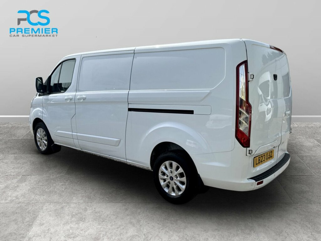 Ford Transit Custom 300 Ecoblue Limited LB23UJZ White #2