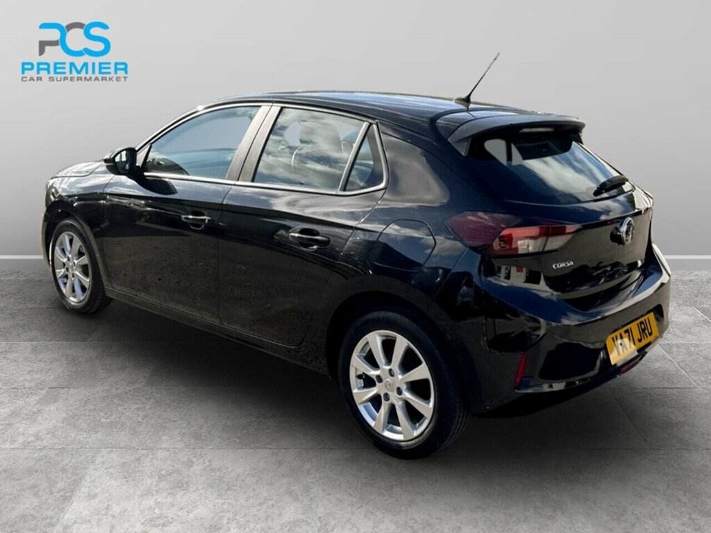 Vauxhall Corsa Se Edition VA71JRU Black #2