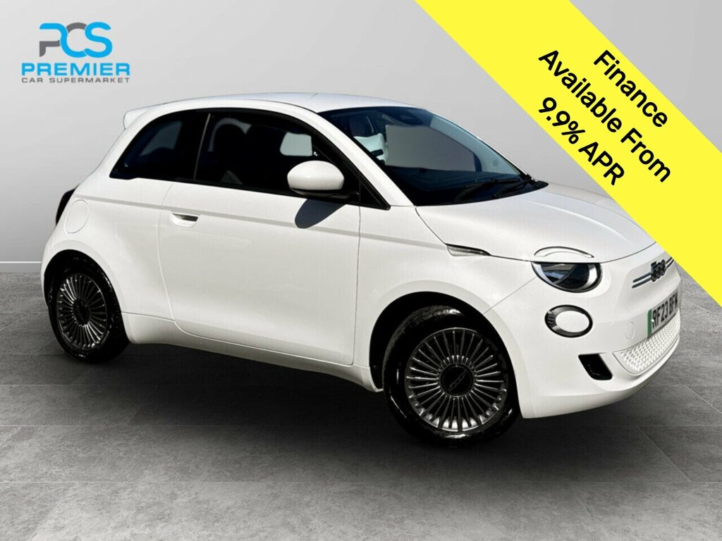 Fiat 500E Icon White