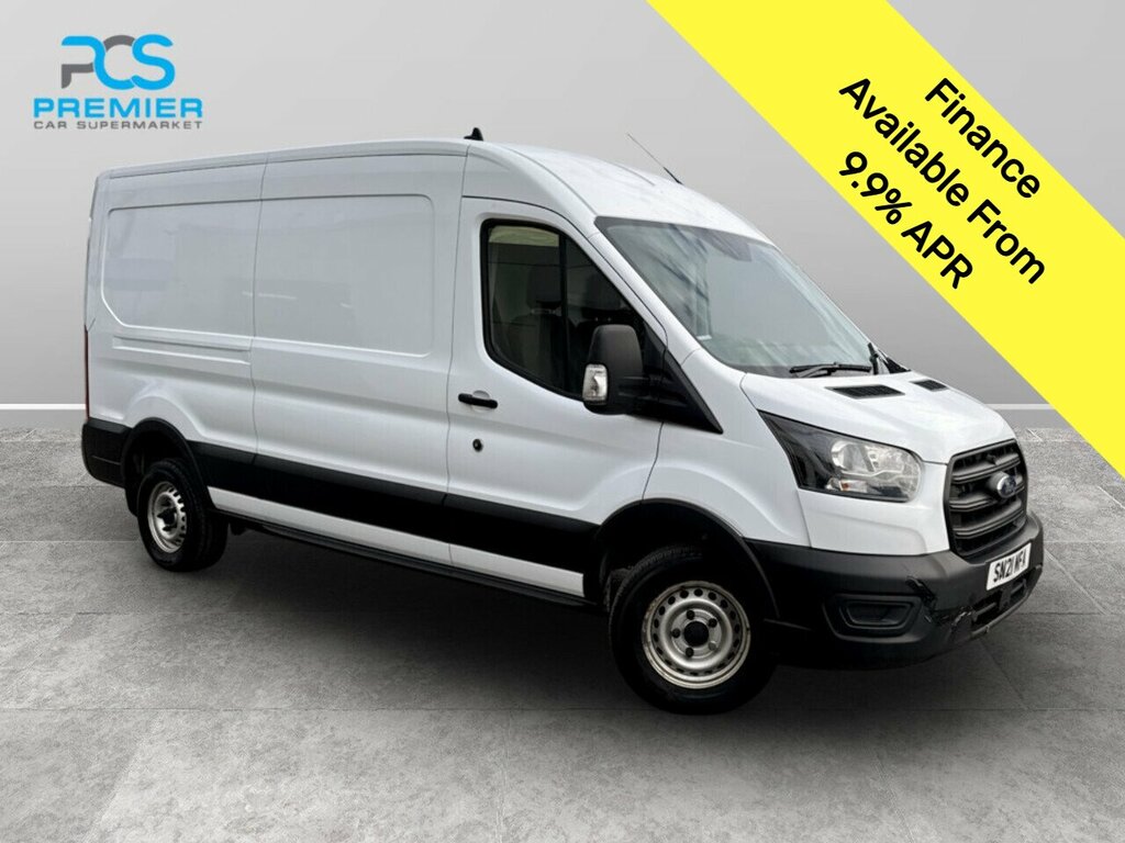 Ford Transit Custom 350 Ecoblue Leader SN21MFA White