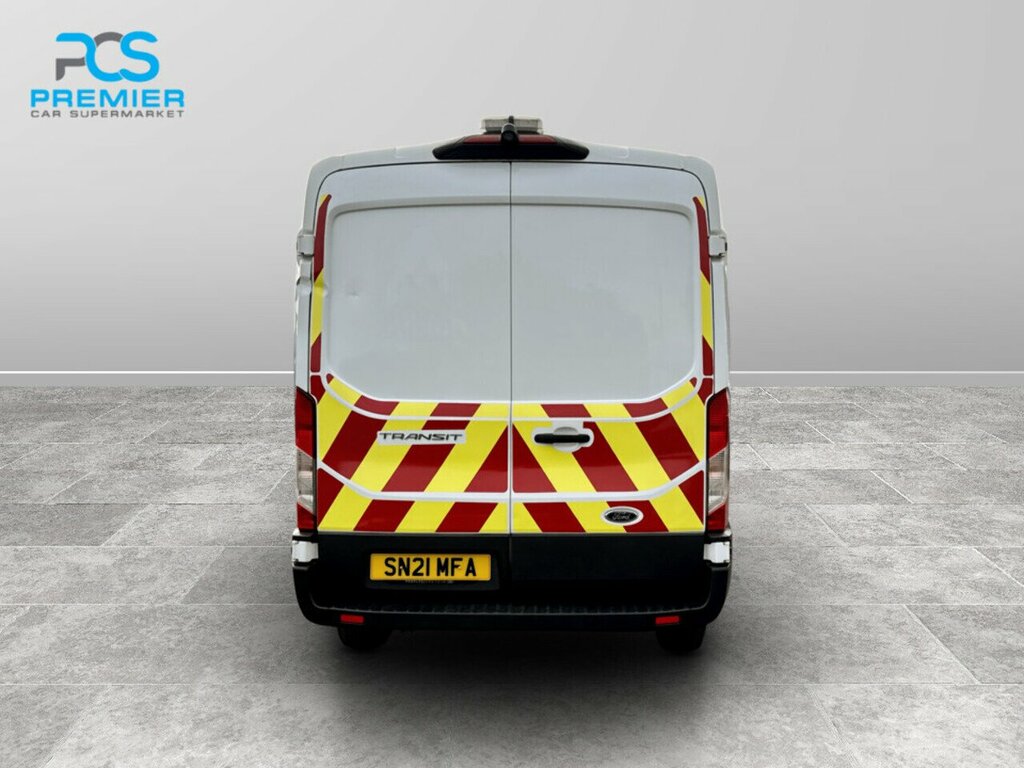 Ford Transit Custom 350 Ecoblue Leader SN21MFA White #3