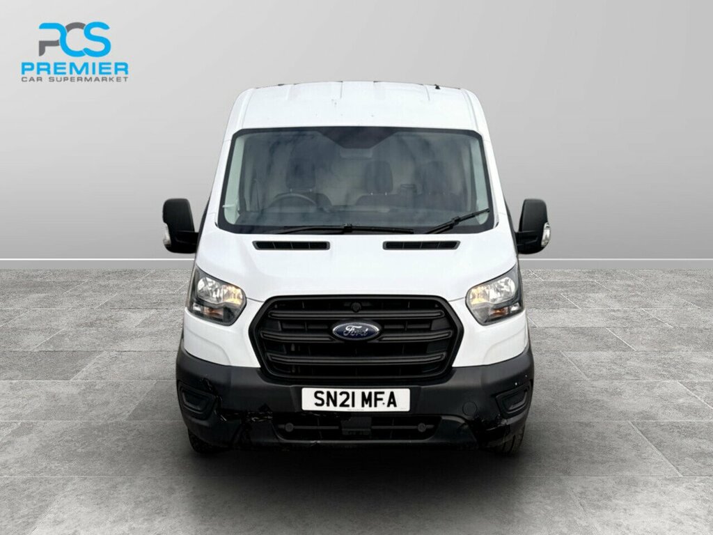 Ford Transit Custom 350 Ecoblue Leader SN21MFA White #4