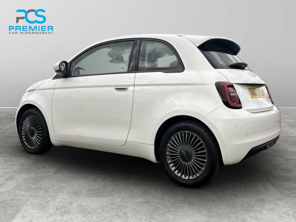 Fiat 500E Icon White #5