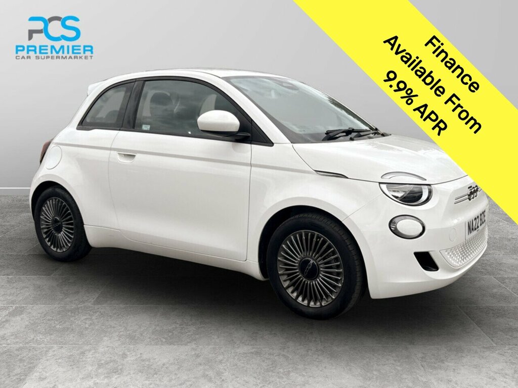 Fiat 500E Icon White