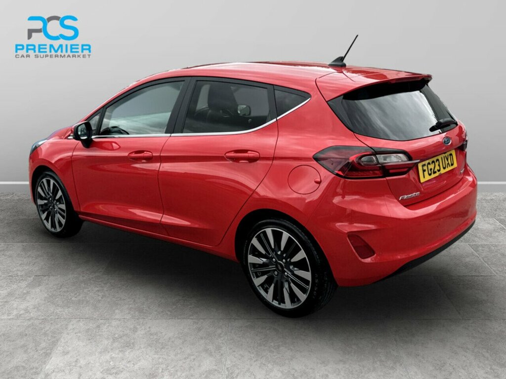 Ford Fiesta T Ecoboost Mhev Titanium X FG23UXD Red #2