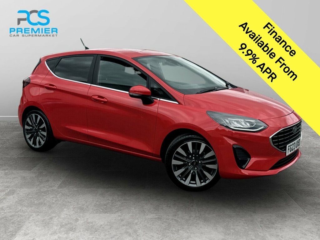 Ford Fiesta T Ecoboost Mhev Titanium X Red