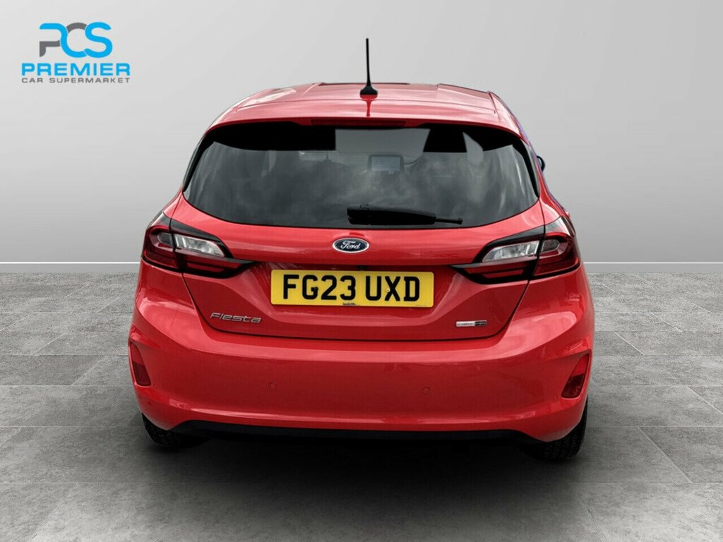Ford Fiesta T Ecoboost Mhev Titanium X FG23UXD Red #3