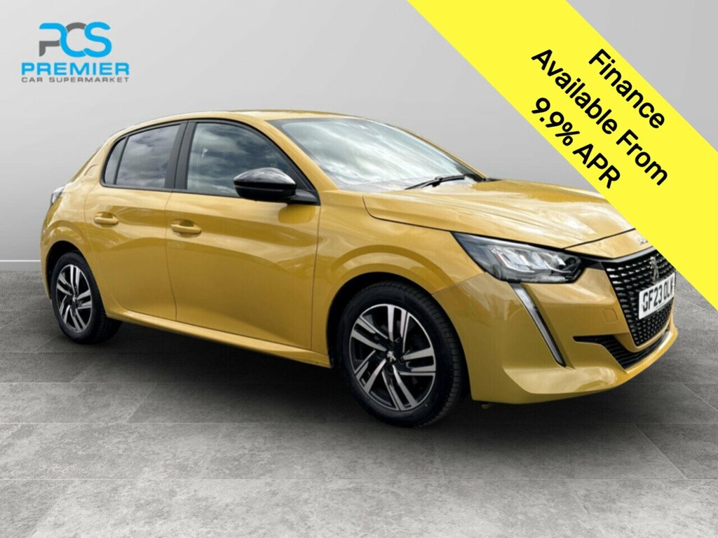 Peugeot 208 Puretech Active Premium Yellow