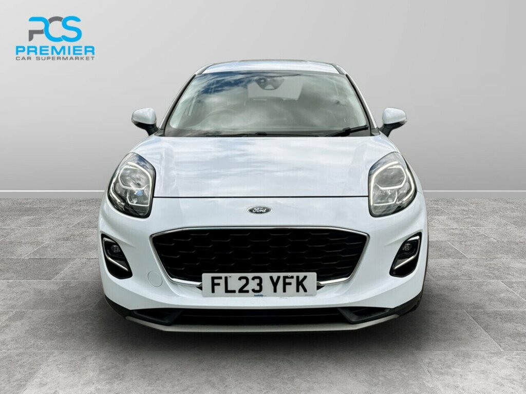Ford Puma T Ecoboost Mhev Titanium FL23YFK White #4