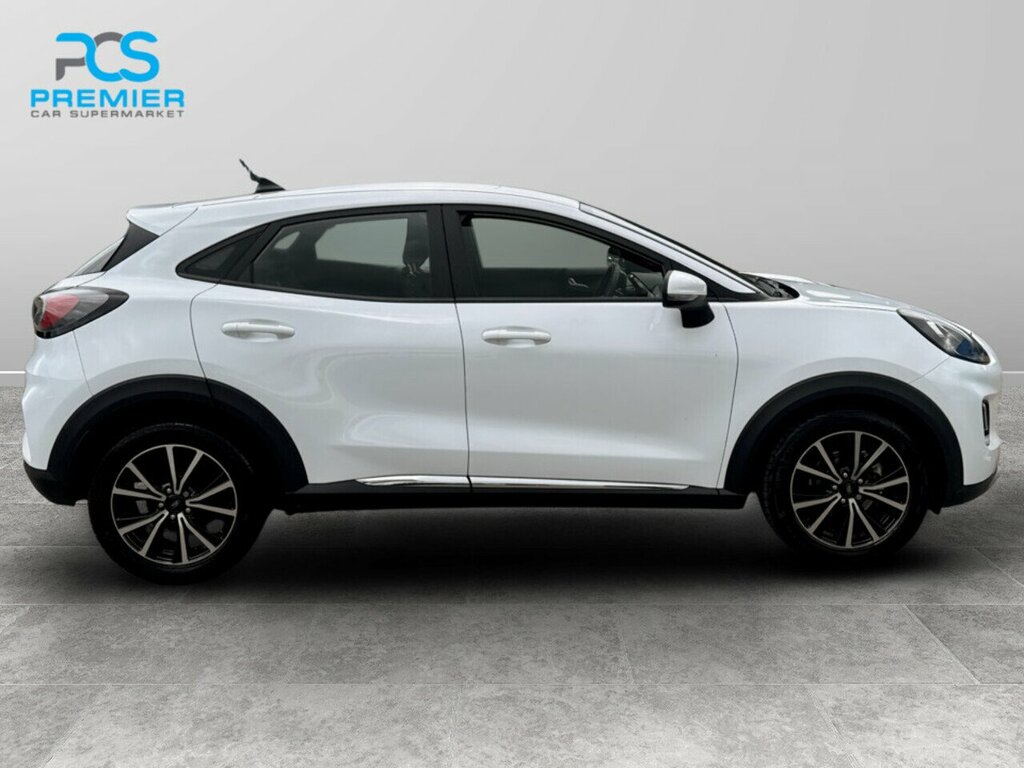 Ford Puma T Ecoboost Mhev Titanium FL23YFK White #6