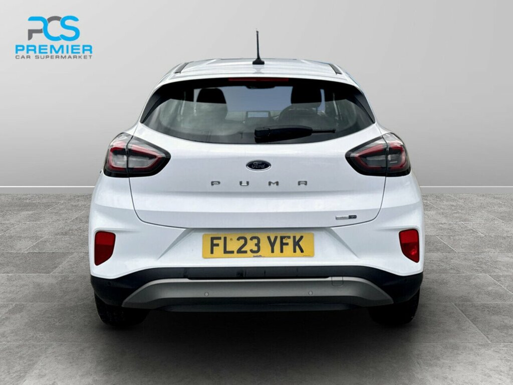 Ford Puma T Ecoboost Mhev Titanium FL23YFK White #3