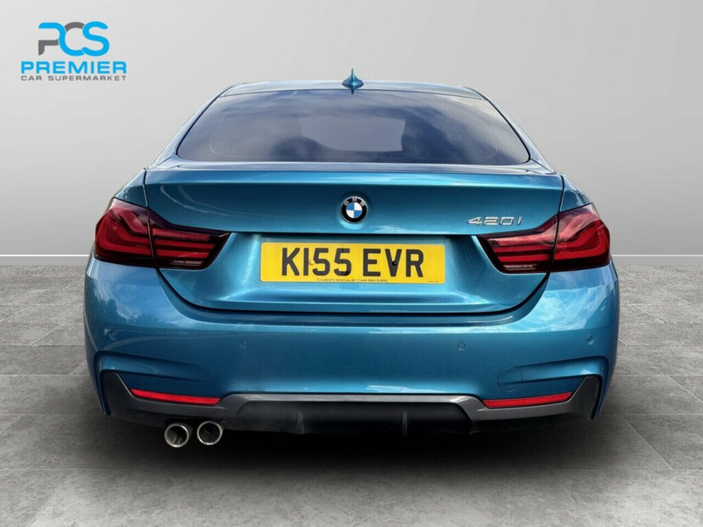 BMW 4 Series Gran Coupe 420I M Sport K155EVR Blue #3