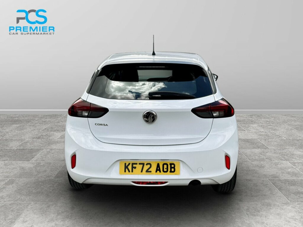 Vauxhall Corsa Design KF72AOB White #4