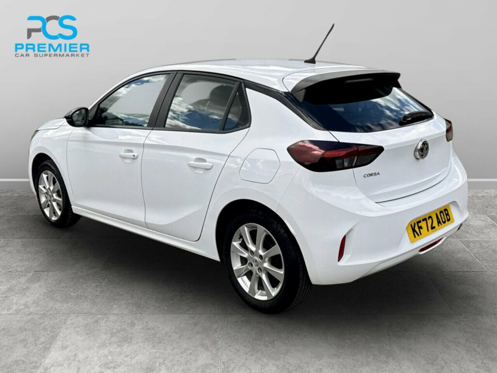 Vauxhall Corsa Design KF72AOB White #2