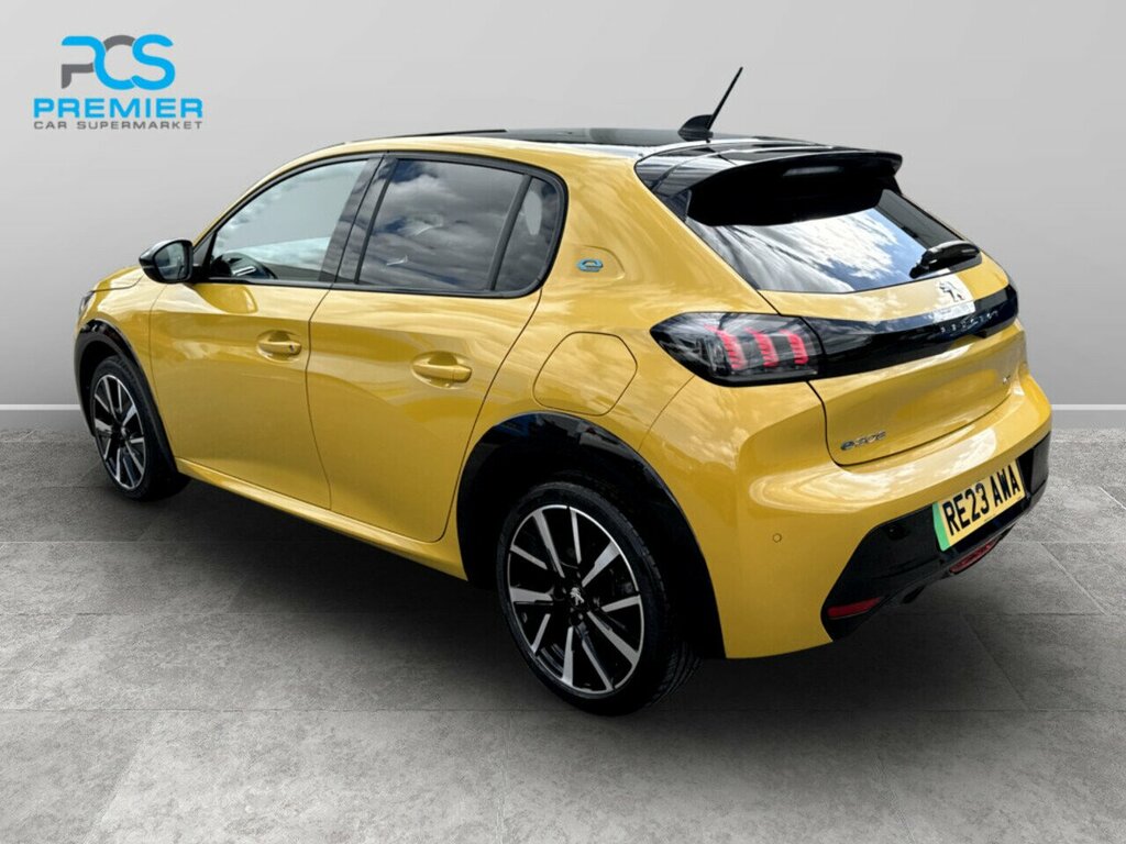 Peugeot e-208 Gt Yellow #2