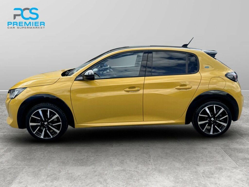 Peugeot e-208 Gt Yellow #5