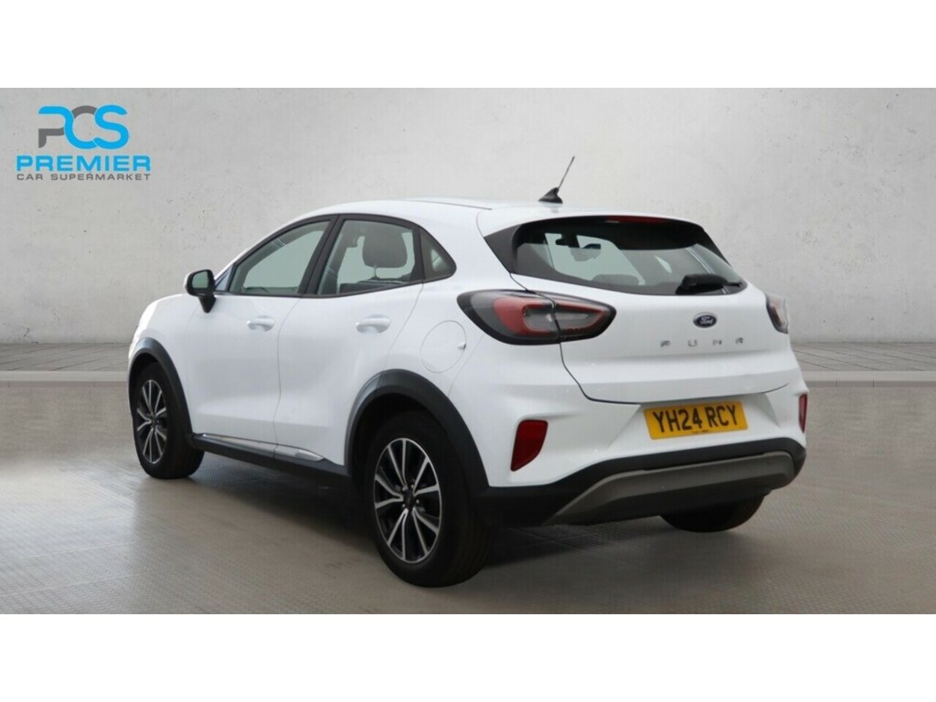 Ford Puma T Ecoboost Mhev Titanium YH24RCY White #6
