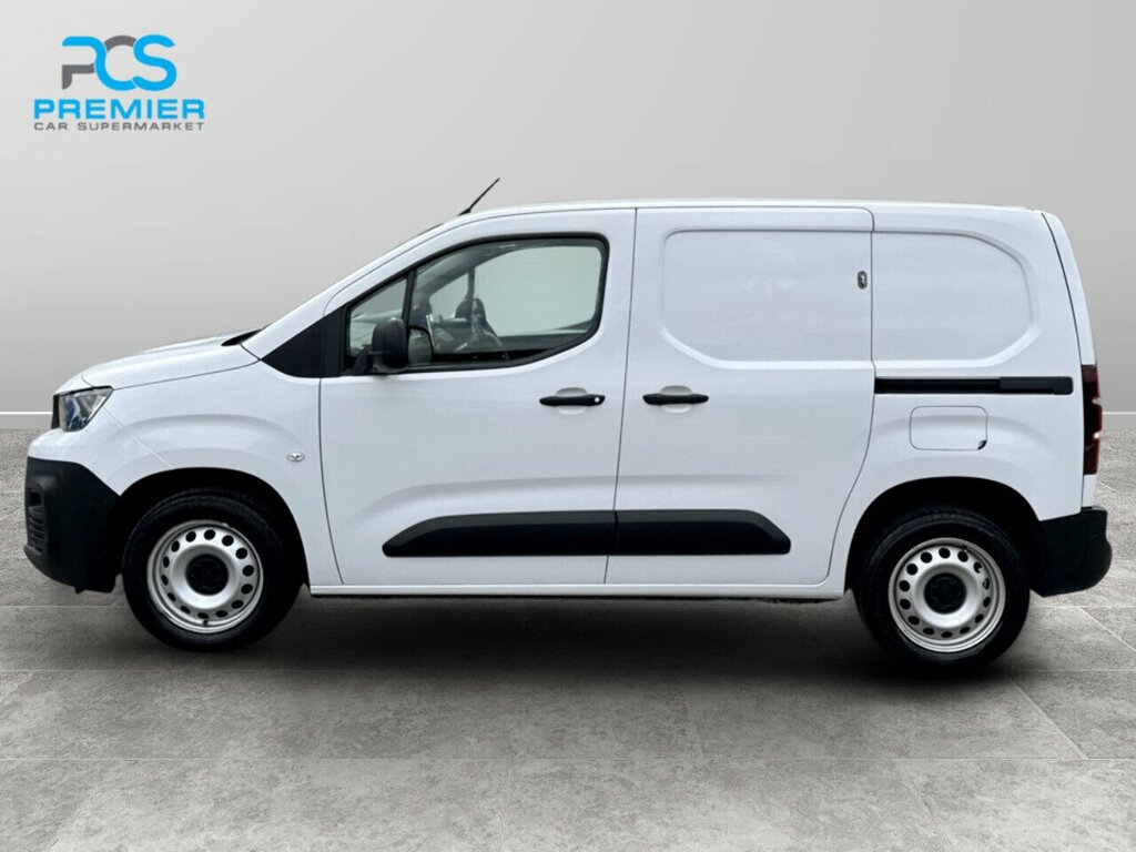 Peugeot Partner Bluehdi 1000 Professional Premium BW72XJL White #6