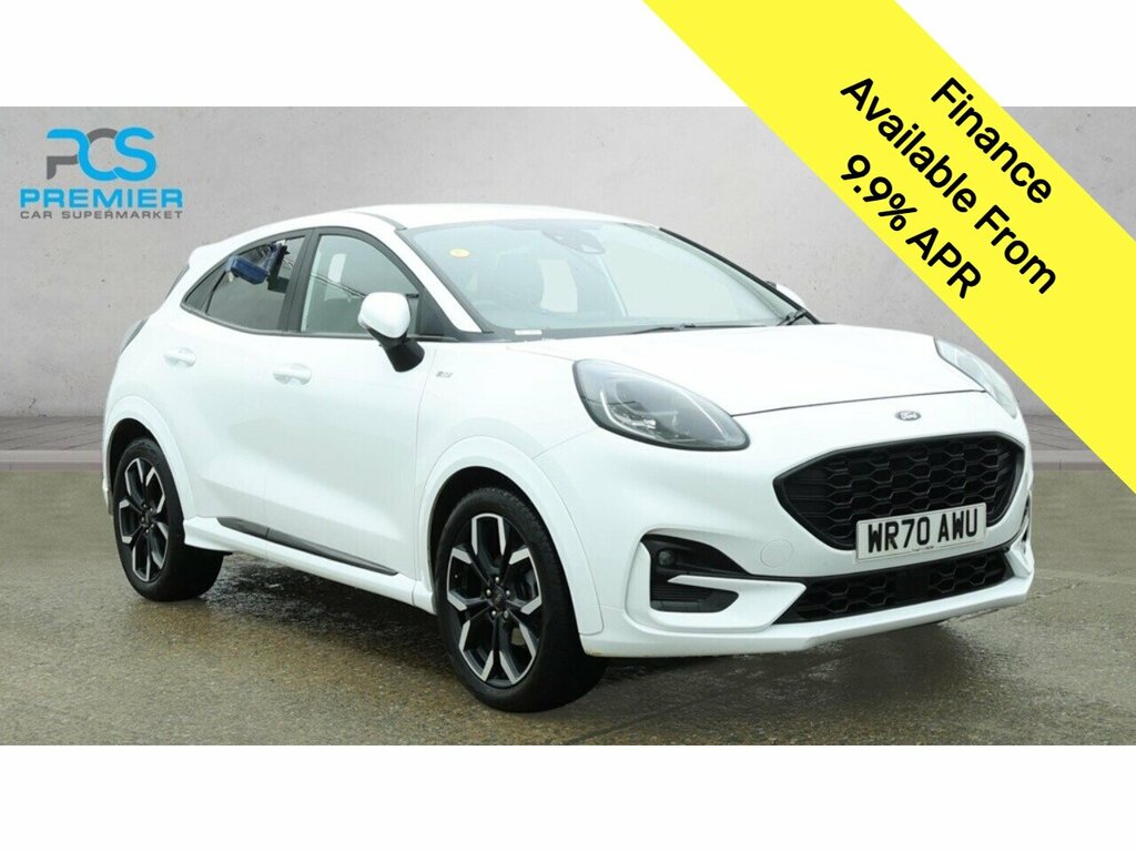 Ford Puma T Ecoboost Mhev St-line X White