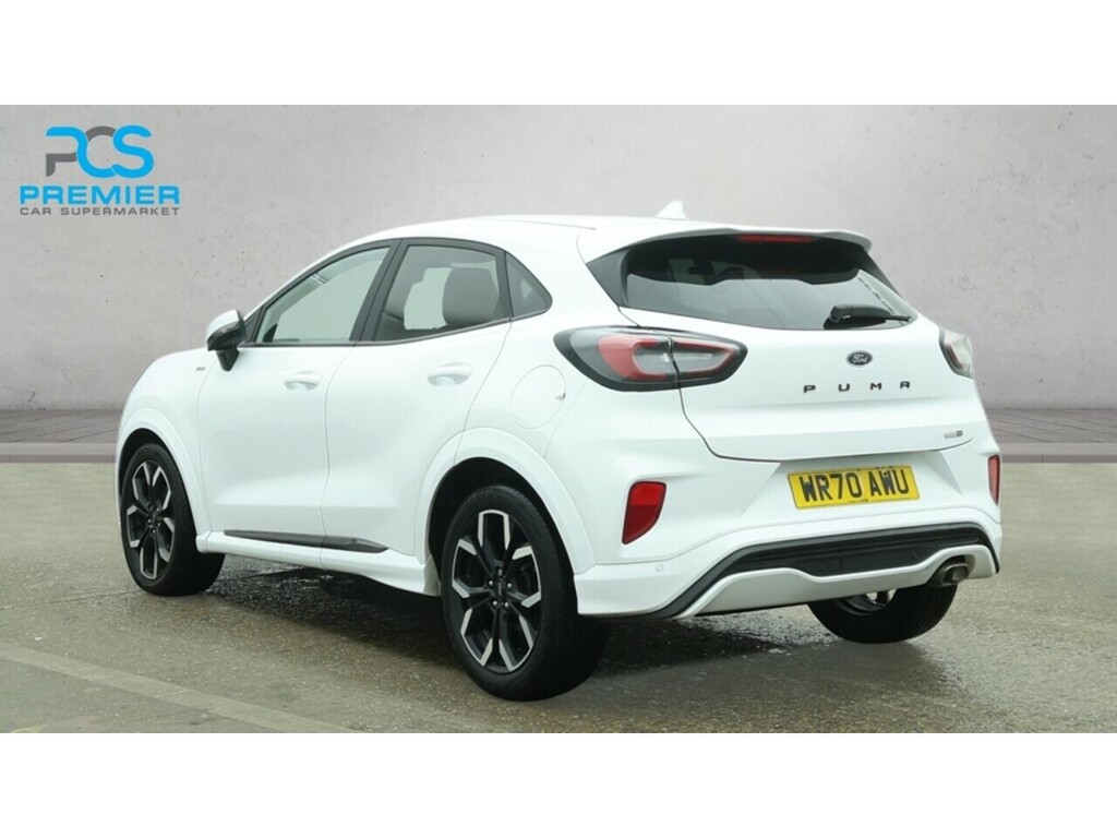 Ford Puma T Ecoboost Mhev St-line X WR70AWU White #6