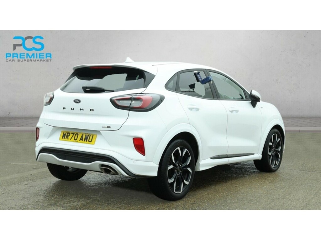 Ford Puma T Ecoboost Mhev St-line X WR70AWU White #4