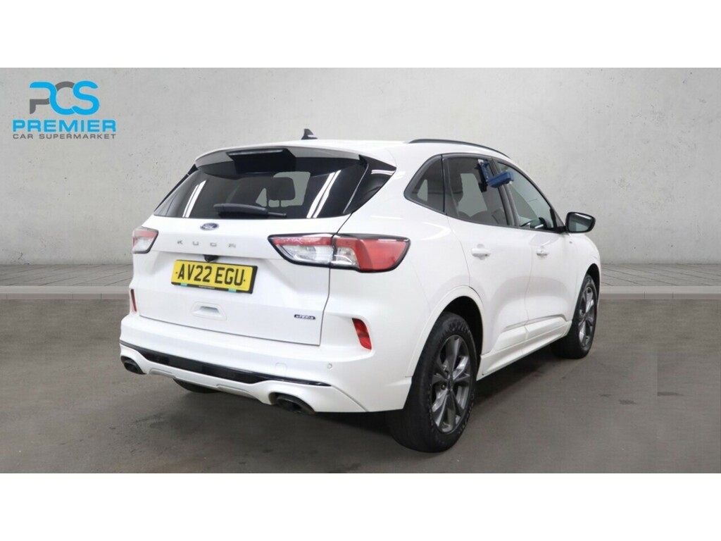 Ford Kuga Ecoboost Duratec St-line AV22EGU White #4