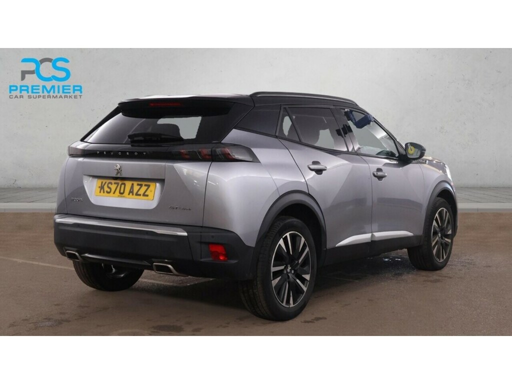 Peugeot 2008 Puretech Gt Line KS70AZZ Grey #4