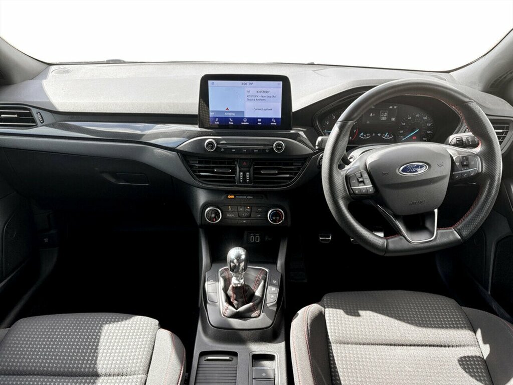Ford Focus T Ecoboost Mhev St-line Edition BJ21XLB White #6