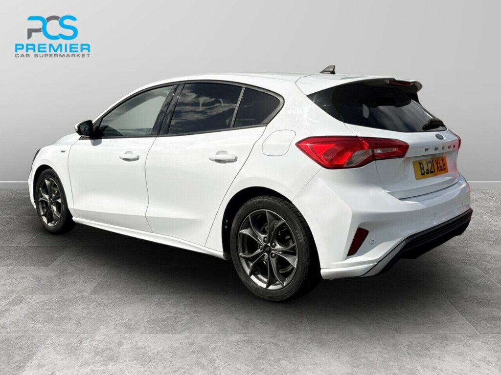 Ford Focus T Ecoboost Mhev St-line Edition BJ21XLB White #5