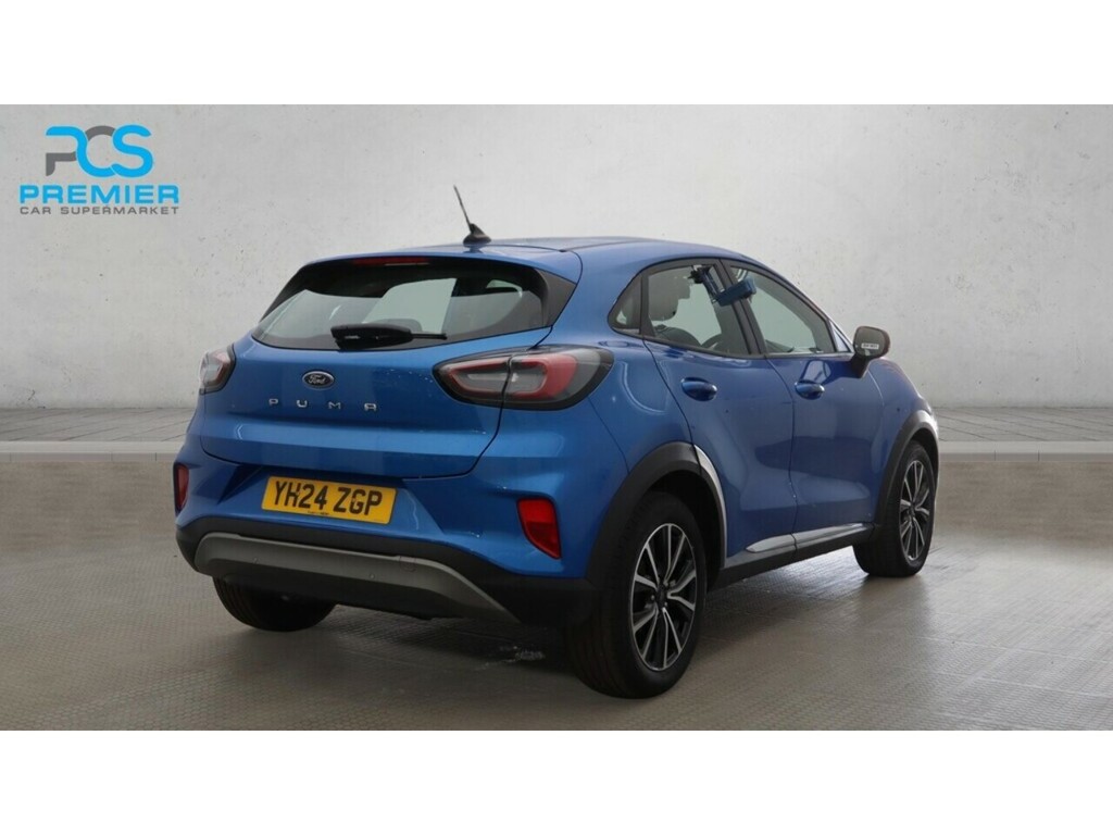 Ford Puma T Ecoboost Mhev Titanium YH24ZGP Blue #4