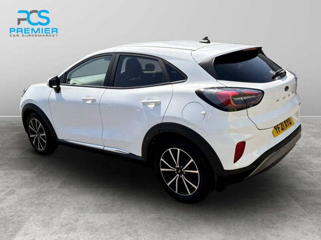 Ford Puma T Ecoboost Mhev Titanium YF21XYO White #2