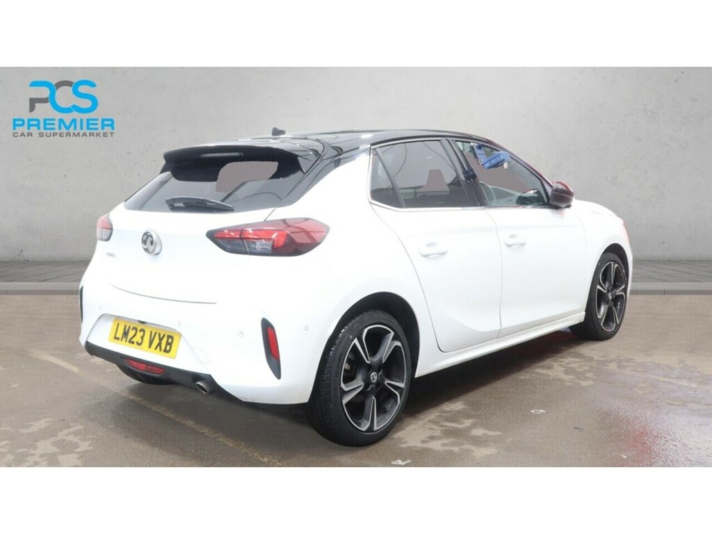 Vauxhall Corsa Turbo Ultimate LM23VXB White #4