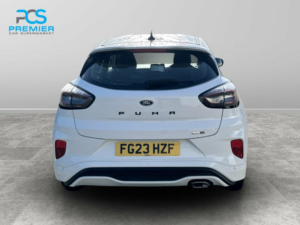 Ford Puma T Ecoboost Mhev St-line FG23HZF White #4