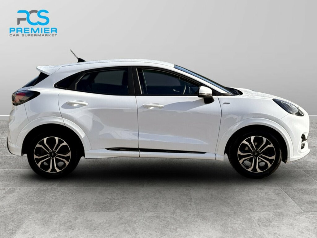 Ford Puma T Ecoboost Mhev St-line FG23HZF White #6