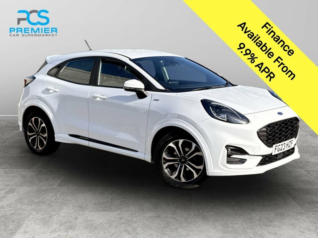 Ford Puma T Ecoboost Mhev St-line White