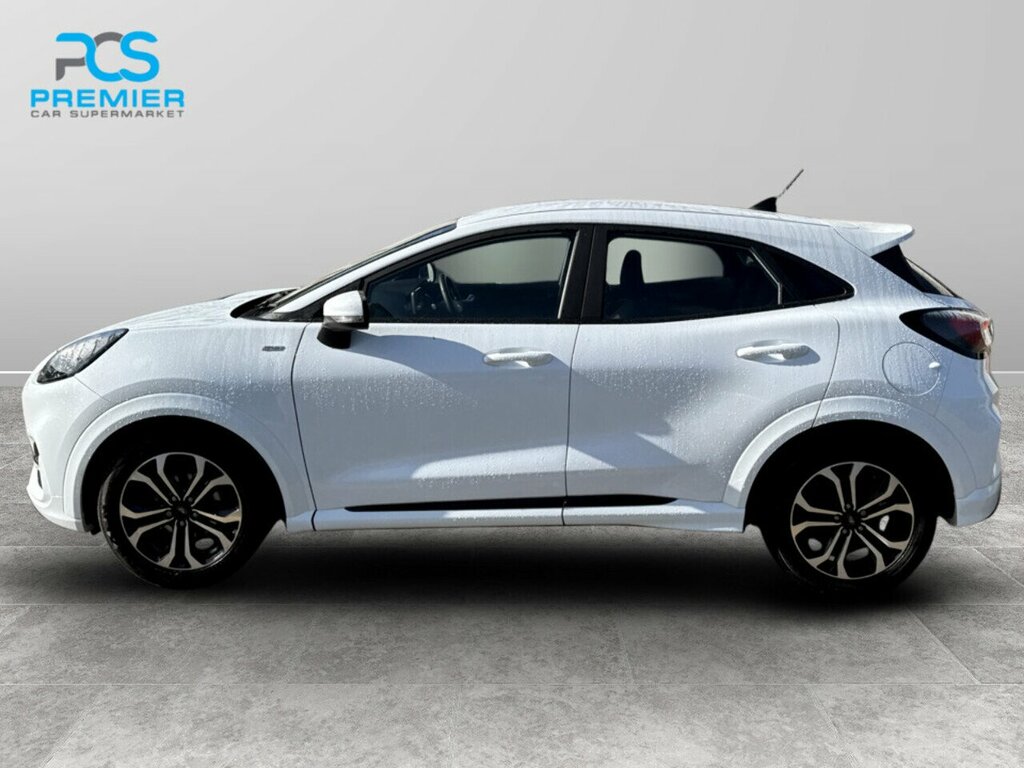 Ford Puma T Ecoboost Mhev St-line FG23HZF White #5