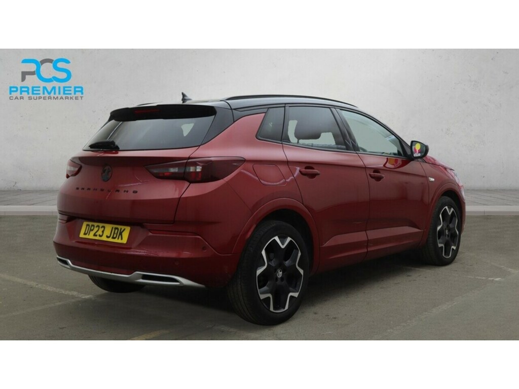 Vauxhall Grandland Turbo Ultimate DP23JDK Red #4