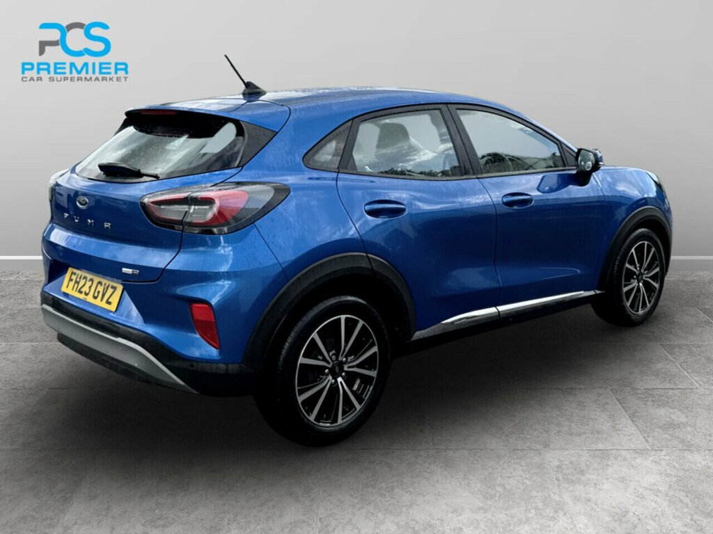 Ford Puma T Ecoboost Mhev Titanium FH23GVZ Blue #4