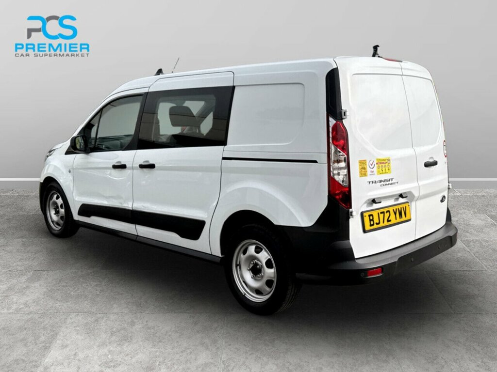 Ford Transit Connect 240 Ecoblue Leader BJ72YWV White #2