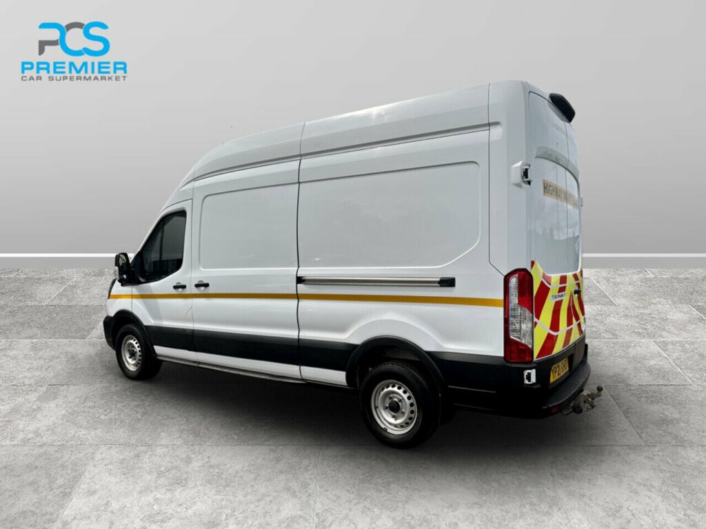Ford Transit Custom 350 Ecoblue Leader YP21GHD White #2