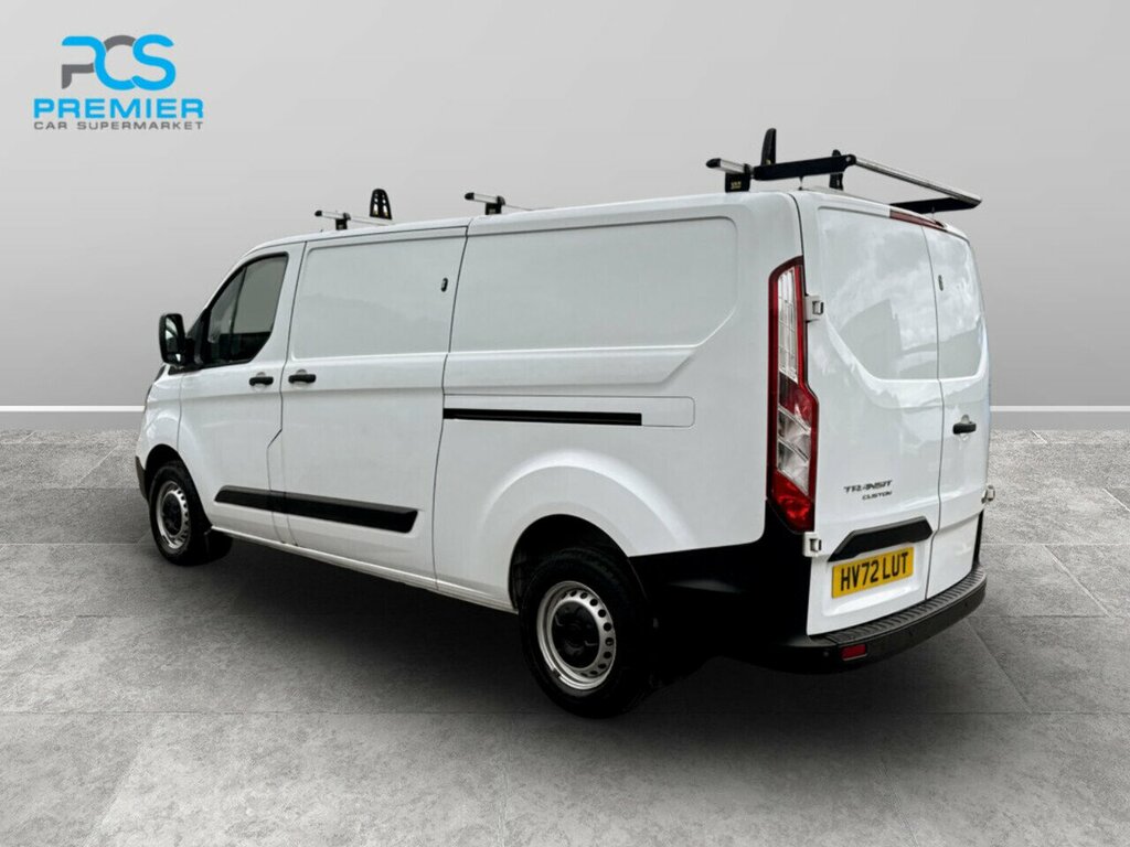 Ford Transit Custom 300 Ecoblue Leader HV72LUT White #2