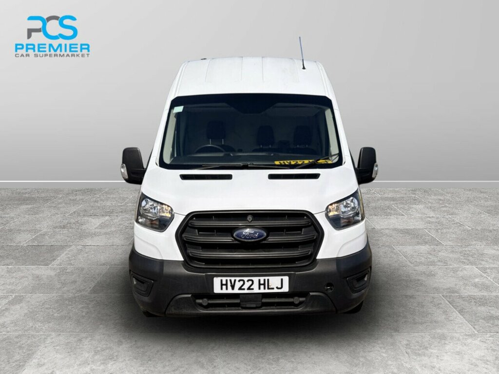 Ford Transit Custom 350 Ecoblue Leader HV22HLJ White #4