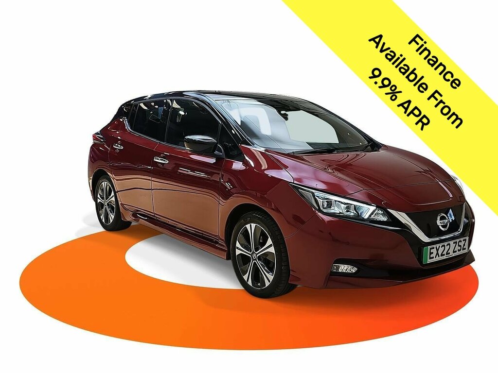 Nissan Leaf Tekna Red