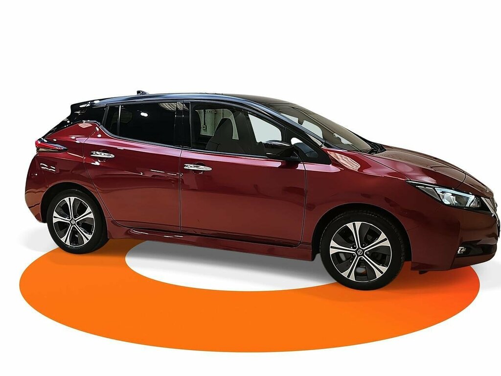 Nissan Leaf Tekna Red #2
