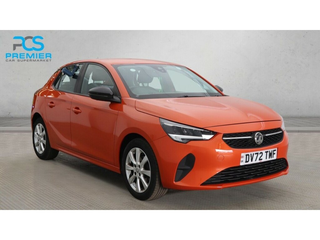 Vauxhall Corsa Design Orange