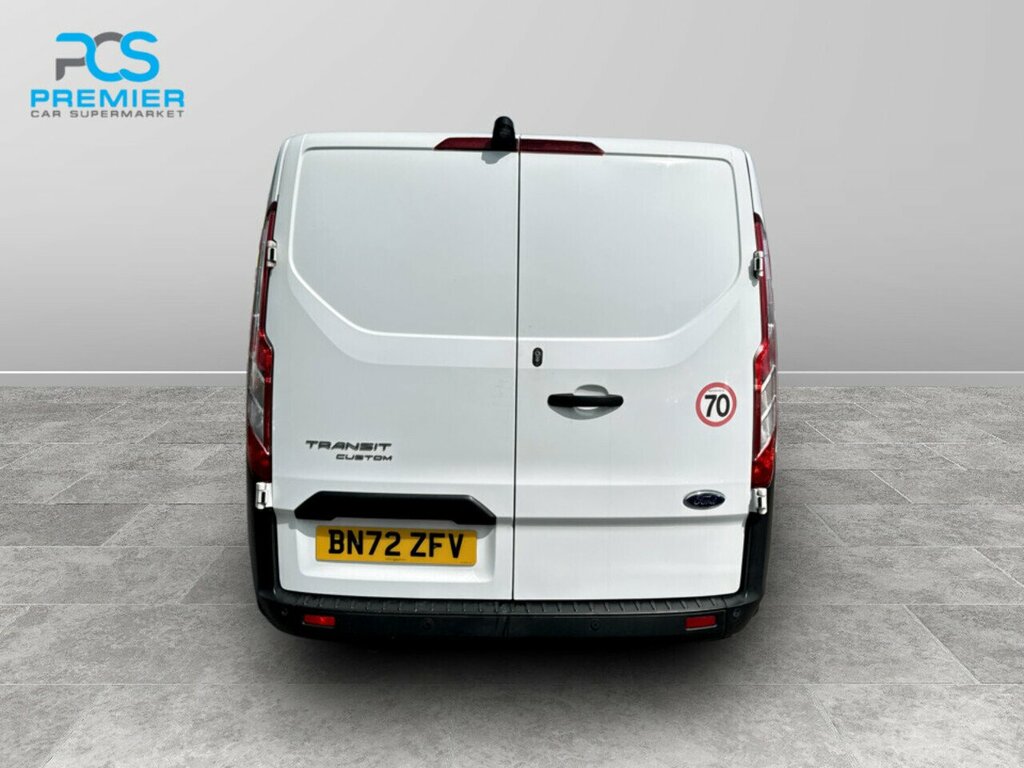 Ford Transit Custom 300 Ecoblue Leader BN72ZFV White #4